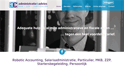 Desktop Screenshot of mijnadministratiekantoor.com